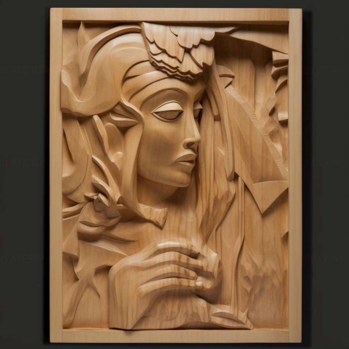 نموذج ثلاثي الأبعاد لآلة CNC 3D Art 